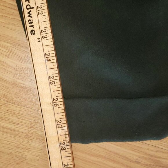 green wool high rise pleated  pants edium -MADE IN CANADA - Picture 9 of 9